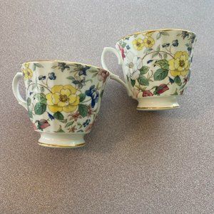 Vintage Duchess Fine Bone China Floral multicolor Teacup Made In England